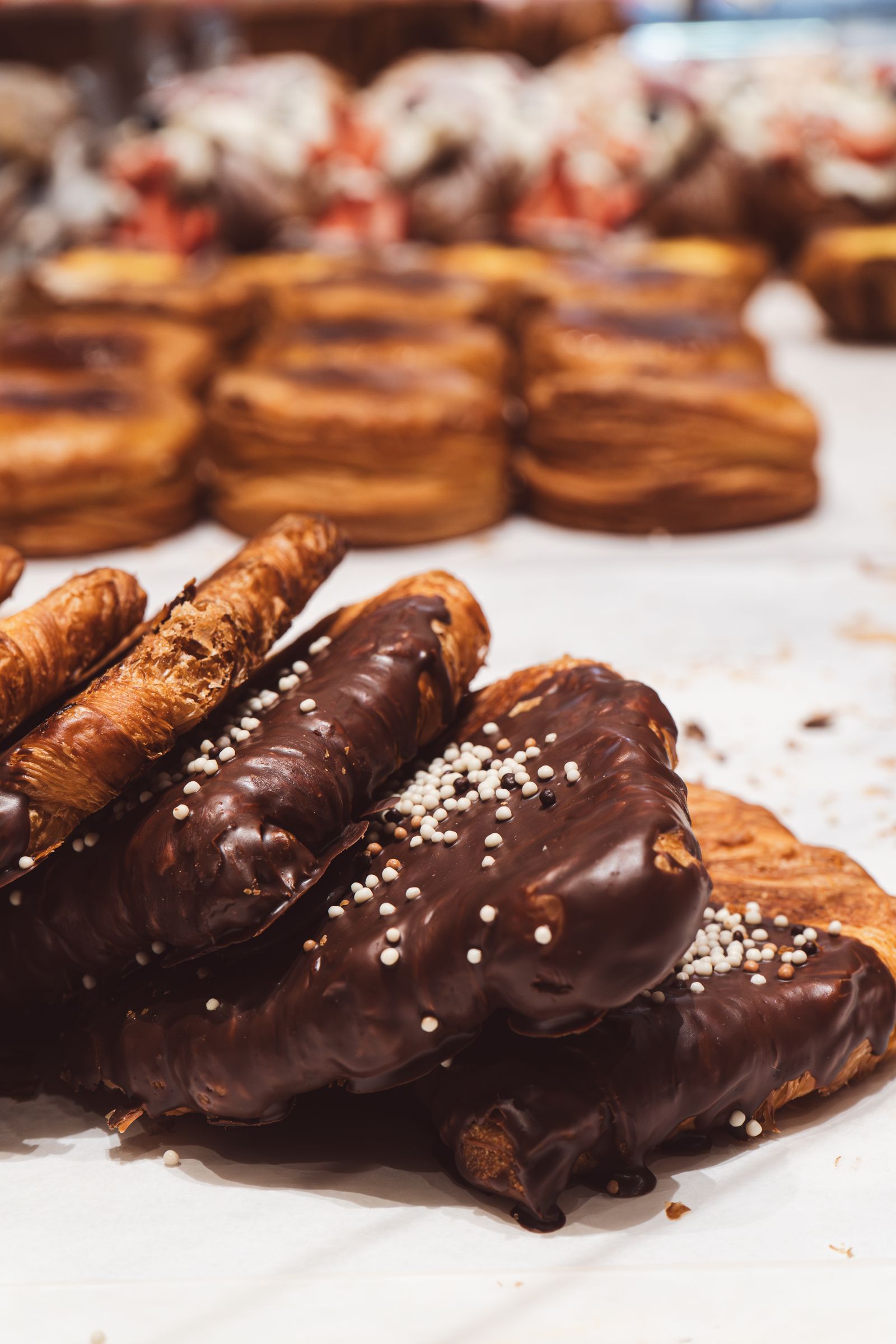 Caramel Cream Pastries — illustrative photo