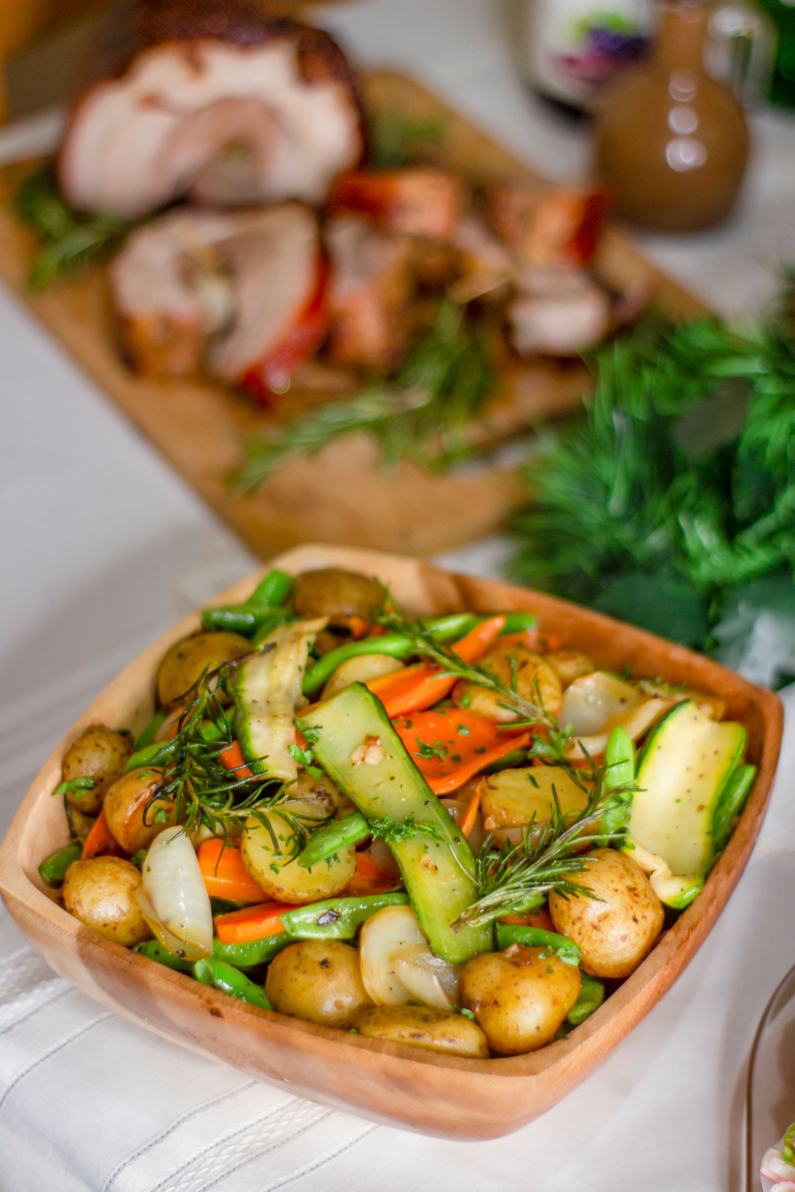 Roasted Vegetable Salad — illustrative photo